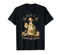 Just A Thrifting Goose Funny Cottagecore Thrift T-Shirt Graphique avec Valeur