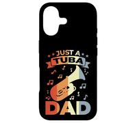 Just A Tuba Dad Musical Papa fête des pères Coque pour iPhone 17
