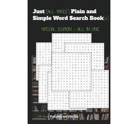 Just [All Three] Plain and Simple Word Search Book[s]: [All Three] Puzzles on the Go