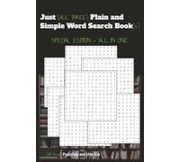Just [All Three] Plain and Simple Word Search Book[s]: [All Three] Puzzles on the Go