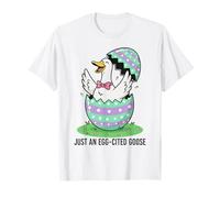 Just an Egg-Cited Easter Funny T-Shirt