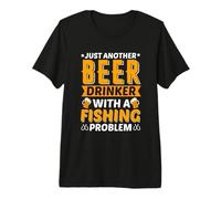 Just Another Beer Dinkker with A Fishing Problem Beer Lover T-Shirt Haut de Gamme