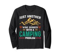 Just Another Wine Drinker with A Camping Hiking Camper Manche Longue