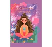 Just be as you are today-Lined Notebook with heart interior