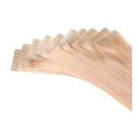 Just Beautiful Hair and Cosmetics Lot de 30 extensions en cheveux Remy Avec bandes adhésives 30 x 2,5 g 45 cm