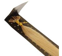Just Beautiful Hair and Cosmetics Stick Extensions de cheveux naturels - 50 cm 0,5 g/i Tip extensions Micro Anneaux, Remy extensions capillaires