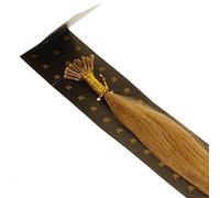 Just Beautiful Hair and Cosmetics Stick Extensions de cheveux naturels - 50 cm 1 g/i Tip extensions Micro Anneaux, Remy extensions capillaires