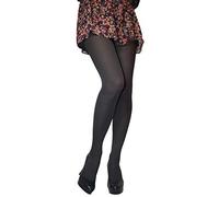 JUST BEAUTY TOUCH Collants semi-opaques en microfibre 40 deniers pour femme, graphite, XXL