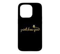 Just Bee You Bees Animaux Nature Apiculteur Coque pour iPhone 15 Pro
