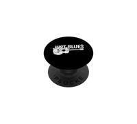 Just Blues Music Trompette Chicago Blues PopSockets PopGrip Adhésif