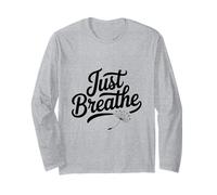 Just Breathe: des Vibrations de méditation Pleine Conscience pour des âmes paisibles Manche Longue