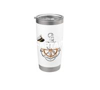 Just Call Me Captain - Boating Sailor - Anchor Boat Sailing Gobelet isotherme en acier inoxydable double paroi