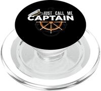 Just Call Me Captain - Boating Sailor - Anchor Boat Sailing PopSockets PopGrip pour MagSafe