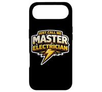 Just Call Me Master Electrician Electrical Worker Bolt Citation Coque pour iPhone Air