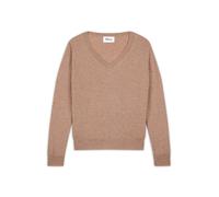 JUST CASHMERE Pull-over 'Nora' camel, Taille S