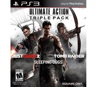 Square Enix – Pack jeux PS3 : Just Cause 2, Sleeping Dogs et Tomb Raider – Import