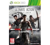 Square Enix Ultimate Action Pack : Tomb Raider + Just Cause 2 + Sleeping Dogs Xbox 360