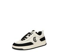 Just Cavalli Baskets basses 'FONDO AZULA DIS.01' noir / blanc cassé, Taille 41