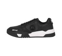 Just Cavalli - Baskets en cuir et similicuir - Homme - Chaussures - Noir - Taille: 40 EU