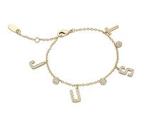 JUST CAVALLI Bracelet Femme Linea Logo 2 Or, 9 X 10 X 9.5, Laiton