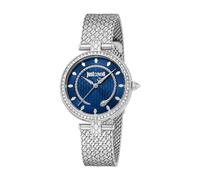 Just Cavalli Femme Analogique Quartz Montre avec Bracelet en Acier Inoxydable JC1L240M0015