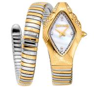 Just Cavalli Femme Analogique Quartz Montre avec Bracelet en Acier Inoxydable JC1L306M0065