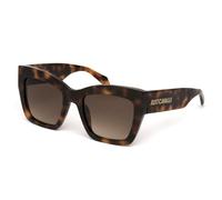 Just Cavalli Femme SJC102 09AJ Lunettes de soleil Acétate Havane Marron Carré Normale Ombré