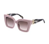 Just Cavalli Femme SJC142V 816 Lunettes de soleil Acétate Rose Marron Carré Normale Ombré