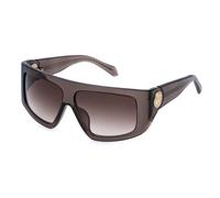 Just Cavalli Femme SJC145 07AY Lunettes de soleil Acétate Marron Marron Carré Normale Ombré