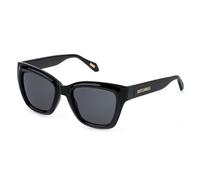 Just Cavalli Femme SJC148 0Z42 Lunettes de soleil Injecté Noir Fumée Carré Normale