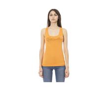 Just Cavalli, Femme, Tops, Orange, Taille: 40 FR Long Tank Top