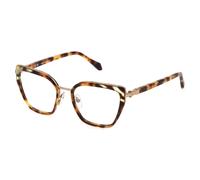 Just Cavalli Femme VJC071 0V34 Montures optiques Métal Havane Carré