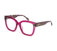 Just Cavalli Femme VJC115V 01BV Montures optiques Acétate Violet Papillon