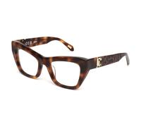 Just Cavalli Femme VJC116 752 Montures optiques Acétate Havane Papillon