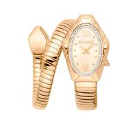 Just Cavalli Femmes Analogique Quartz Montre avec Bracelet en Acier Inoxydable JC1L357M0025