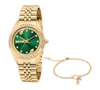 Just Cavalli Femmes Analogique Quartz Montre avec Bracelet en Acier Inoxydable JC1L361M0065