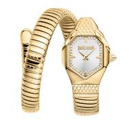 Just Cavalli Femmes Analogique Quartz Montre avec Bracelet en Acier Inoxydable JC1L369M0035