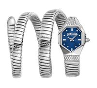 Just Cavalli Femmes Analogique Quartz Montre avec Bracelet en Acier Inoxydable JC1L370M0025