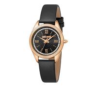 Just Cavalli Femmes Analogique Quartz Montre avec Bracelet en Cuir JC1L388L0035