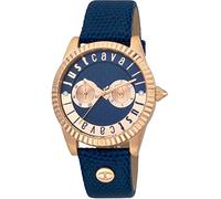 Just Cavalli Femmes Quartz Montre avec Bracelet en Cuir JC1L142L0035