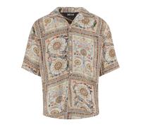 Just Cavalli, Homme, Chemises, Multicolore, Taille: XL Chemise en viscose avec imprimé intégral