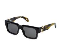 Just Cavalli Homme Just Cavalli SJC141V 722Y Lunettes de soleil Acétate La Havane Marron Carré Normale