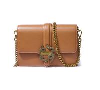 Just Cavalli - Iconic Snakes Portafoglio Compatto Catena - Femme - Sacs - Brun - Taille: ONE Size
