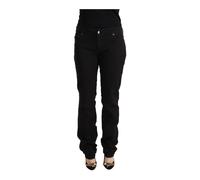 Just Cavalli - Jean slim noir avec taille moyenne - Femme - Jeans - Noir - Taille: 34 FR