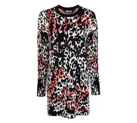 Just Cavalli - Mini Robe Multicolore à Manches Longues - Femme - Robes - Multicolore - Taille: 42 FR