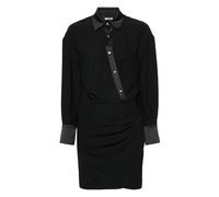 Just Cavalli - Mini Robe Noire à Manches Longues - Femme - Robes - Noir - Taille: 40 FR