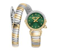 Just Cavalli Montre analogique à Quartz Femme avec Bracelet en Acier Inoxydable JC1L350M0065