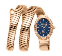 Just Cavalli - Montre Signature Serpent - Femme - Accessoires - Rose - Taille: ONE Size