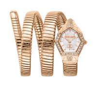 Just Cavalli - Montre Signature Serpent - Femme - Accessoires - Rose - Taille: ONE Size