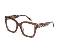 Just Cavalli Monture VJC115V 0AAK marron transparent brillant 53/19/140 femme